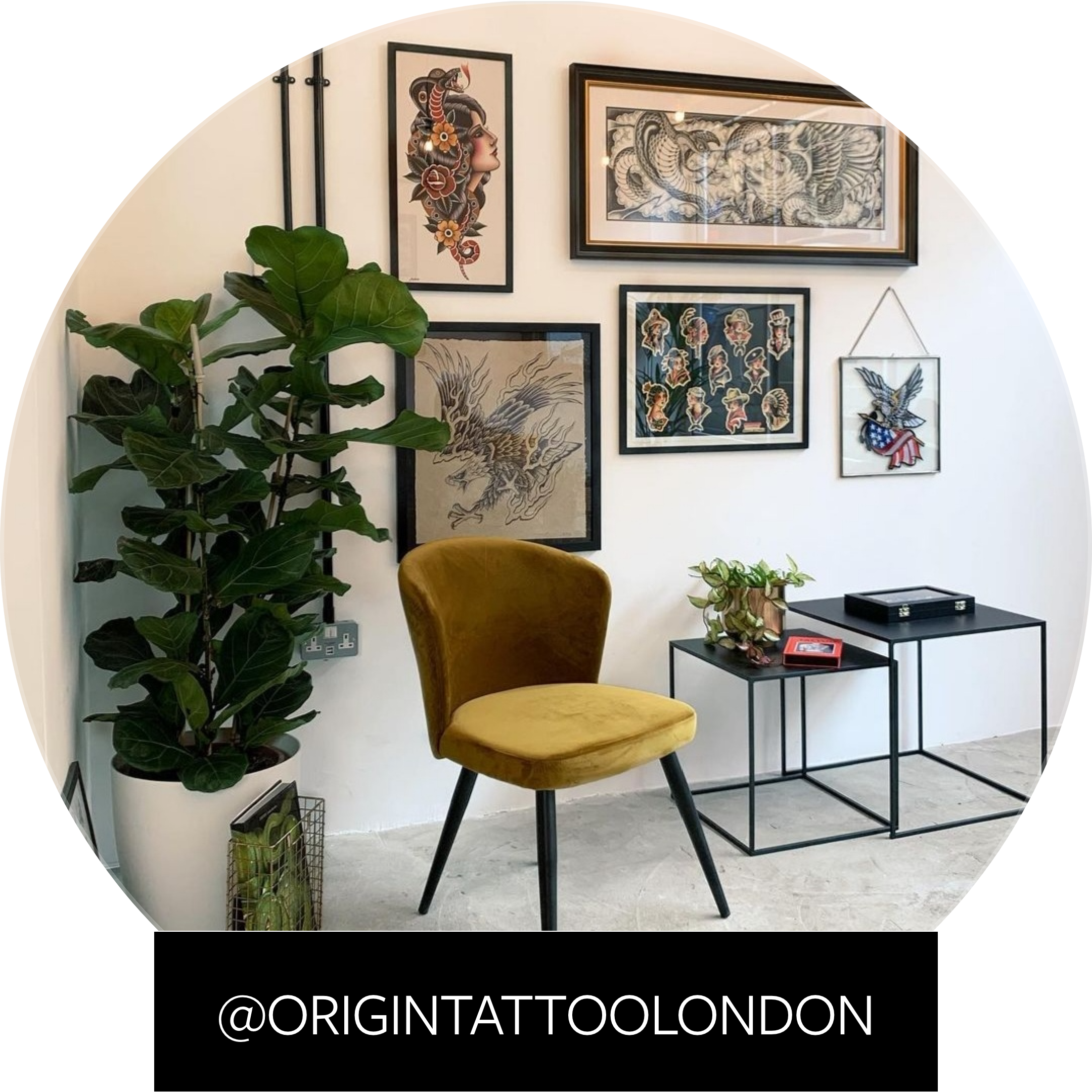 Origin Tattoo London - Interior