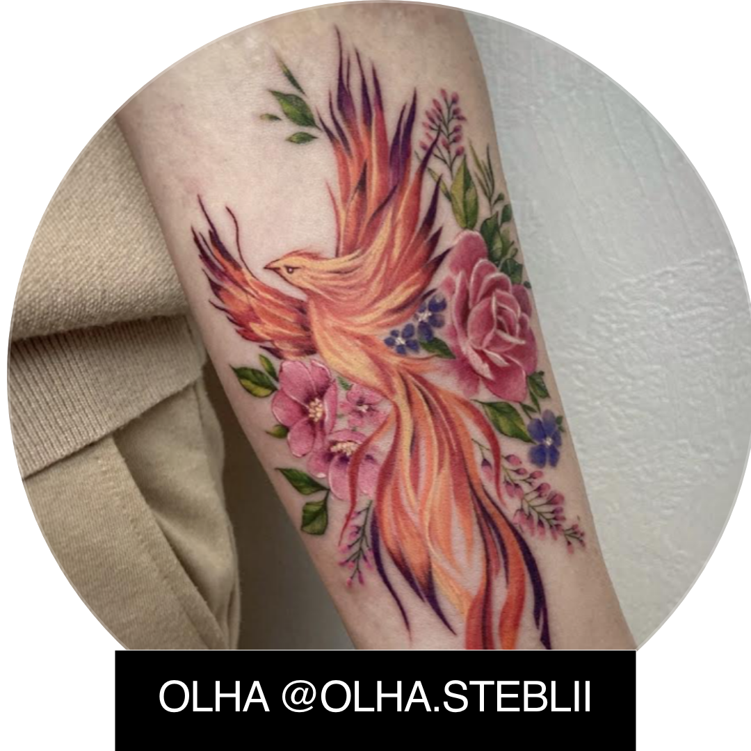 Olha Steblii - Tattoo Artist